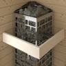 Электрическая печь SAWO CUBOS CUB3-90NB-P (9 кВт, встроенный пульт управления, нержавейка)